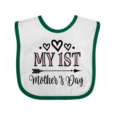 

Inktastic 1st Mothers Day Outfit Girls Gift Baby Girl Bib