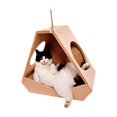thumbnail image 4 of Colgante de coche Figuras de gatos divertidos Accesorio decorativo de mesa 2 piezas, 4 of 9