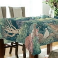 thumbnail image 5 of Yayeee Tablecloths 54" x 54" Rectangle Wrinkle Resistant Party Table Cover, Floral Forest Pattern, 5 of 8