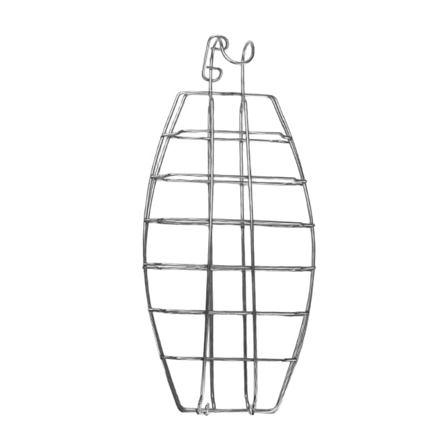 Hioecau Grilled Fish Basket Stainless Steel Hanging Fish Grill Rack Adjustable Locking Hinges Flipping Fish Grill Tool for Whole Fish & Seafood