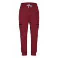 thumbnail image 4 of Men's Soft Sweatpants Casual Sports Breathable Cargo Pants Cuffed Legs Jogger Pants, 4 of 4