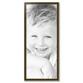 thumbnail image 2 of ArtToFrames 20" x 48" Black Panel With Gold Lip Picture Frame, 20x48 inch Multi Wood Poster Frame (WOM-5092),  Pack, 2 of 7