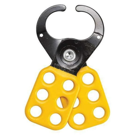 Brady Lockout Hasp,Standard,6 Lock,4-1/2 In. L T218