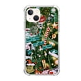 thumbnail image 1 of Christmas Collage Case Compatible with iPhone 13,Aesthetic Art Design TPU Bumper Bumper Cover Case, 1 of 4