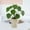 B, variant on Yonrjhukm Simulated Potted Plants Decor, Realistic Indoor Artificial Greenery for Home, Living Room, Bedroom, Office, Low Maintenance Faux Flower Bonsai, Durable Ceramic Base