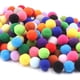 thumbnail image 2 of 100-500 piezas de bolas de pompones suaves de poliéster multicolor opcionales para manualidades, juguetes para niños, accesorios, suministros para manualidades DIY, 2 of 5