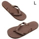 thumbnail image 1 of Sandalias planas Qarigey para mujer Punta abierta Pantuflas antideslizantes Playa Verano Color marrón, 1 of 6