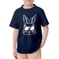 thumbnail image 4 of JAJAHO Easter Short Sleeve T Shirts For Boys Girls Graphic Tees Funny Bunny Print Comfortable Casual Summer Festival Top Ages 2-13 Years Trendy Tops, 4 of 4