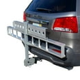 thumbnail image 1 of MotoGroup Hitch Mount Carrier 400 lbs Weight Capacity Folding Aluminum Motorcycle Carrier Dirt Bike Hitch Hauler Ramp, 1 of 7