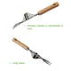 thumbnail image 5 of Desbrozador manual de césped, 2 piezas, herramienta de deshierbe de jardín, tenedor de deshierbe manual, herramienta de mano para jardín al aire libre, extractor de tierras de granja, desbrozador, 5 of 9
