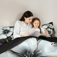 thumbnail image 5 of Feelyou Cartoon Flower Floral Bedding Comforter Set, Plant Botanical Twin Comforter Sets, Teen Kid Girl Reversible Bedding Set, Microfiber Bedroom Decor, 2pcs, 5 of 8