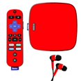 thumbnail image 1 of Skin Decal Wrap Compatible With Roku Ultra Sticker Design Solid Red, 1 of 6