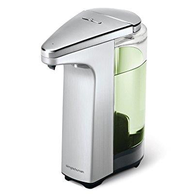 - simplehuman 8 oz. sensor pump with soap sample, brushed nickel