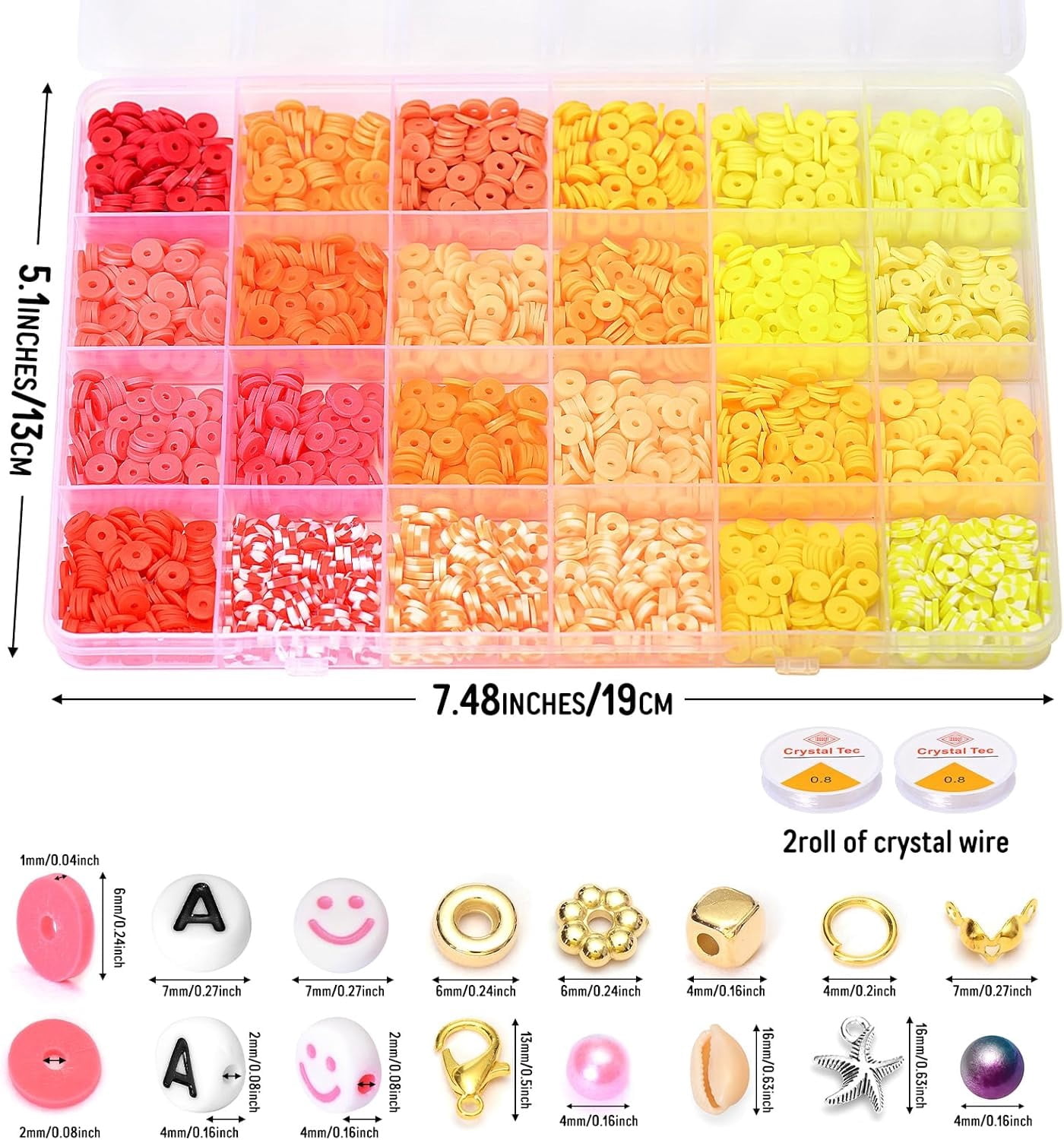 10000Pcs Friendship Bracelet Set Suitable for DIY Jewelry Making and Friendship Bracelet Making