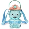 thumbnail image 1 of Kawaii Bear Bottle with Straw and Strap, Cute Water Bottles, 1 of 5