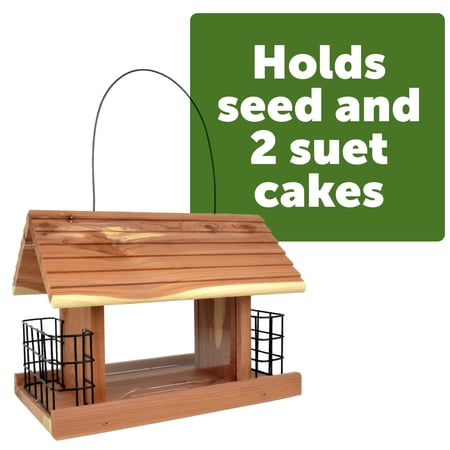 Pennington Pennington Cedar Grand Snack Shack Bird Feeder 3.75 Pounds
