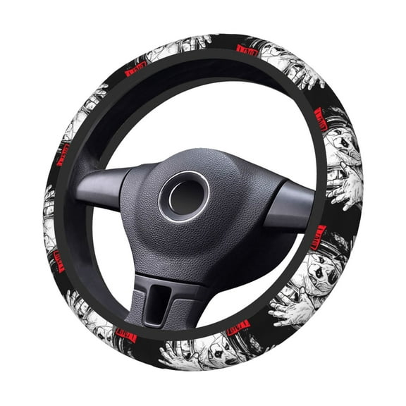 Terri-Fier Steering Wheel Cover Elastic Stretch Breathable Vehicle Steering Wheel Protector Car Interior Accessories