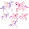 thumbnail image 1 of 6 Pcs Mini Ornements Unicorn Figurines d'Animaux Miniatures Modèles de Jardin Unicorn, 1 of 9