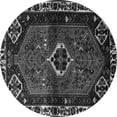 thumbnail image 1 of Ahgly Company Indoor Round Persian Gray Traditional Area Rugs, 8' Round, 1 of 1