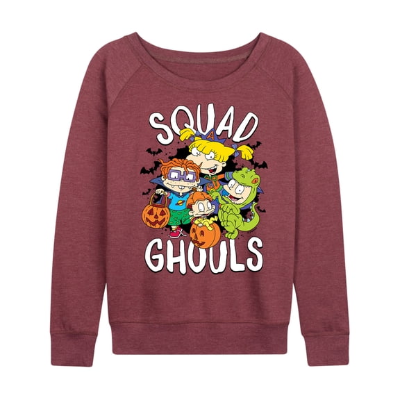 Rugrats - Squad Ghouls - Women's Lightweight French Terry Long Sleeve Shirt