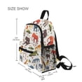 thumbnail image 3 of ALAZA African Elephant Giraffe School Backpack Small Bookbag Mini Bags, 3 of 6