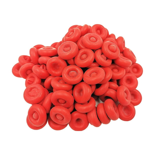 Tapas de Boquillas YONGSHENG para Pistolas de Calafateo Paquete de 50 Látex Rojo