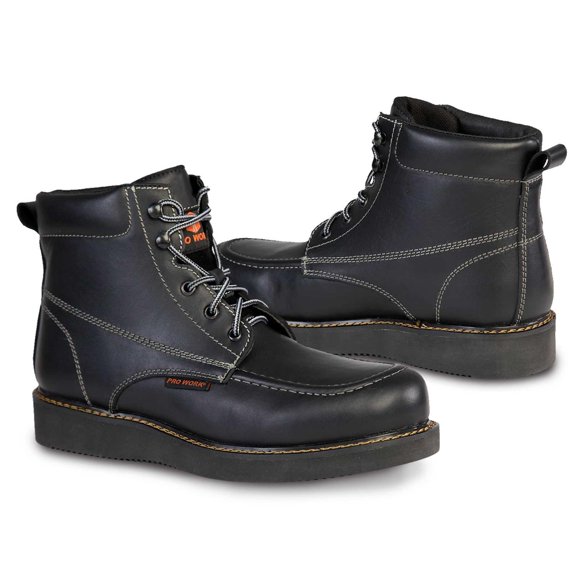 Bota hombre trabajo industrial seguridad PRO WORK 4918 Negro negro 25.5