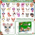 thumbnail image 2 of BESTSKY 2026 New Pet Toys Advent Calendar ,24-Day Pets Figures Christmas Advent Calendar,Cartoon Animal Action Figures Dog Cat Collection Toys for Christmas Countdown Boys Girls Gift, 2 of 7