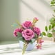 thumbnail image 5 of Ramo decorativo de flores secas artificiales,simulación de flores,decoración de interiores,decoración floral de plástico para sala de estar, 5 of 6