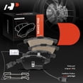 thumbnail image 6 of A-Premium Front Ceramic Disc Brake Pads Set Compatible with Mazda 3 2007-2013 & Volvo C70 2006-2013, S40 2004-2011, V50 2005-2011, 4 Pcs, 6 of 8