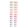 thumbnail image 3 of Xihbxyly Kit de Decoración de Uñas, 24 Uñas Postizas de Colores, Puntas Adhesivas de Fácil Aplicación, Material Abs Duradero, Ideal para Bricolaje En Casa, Regalo Perfecto para Amantes de Las Uñas., 3 of 7