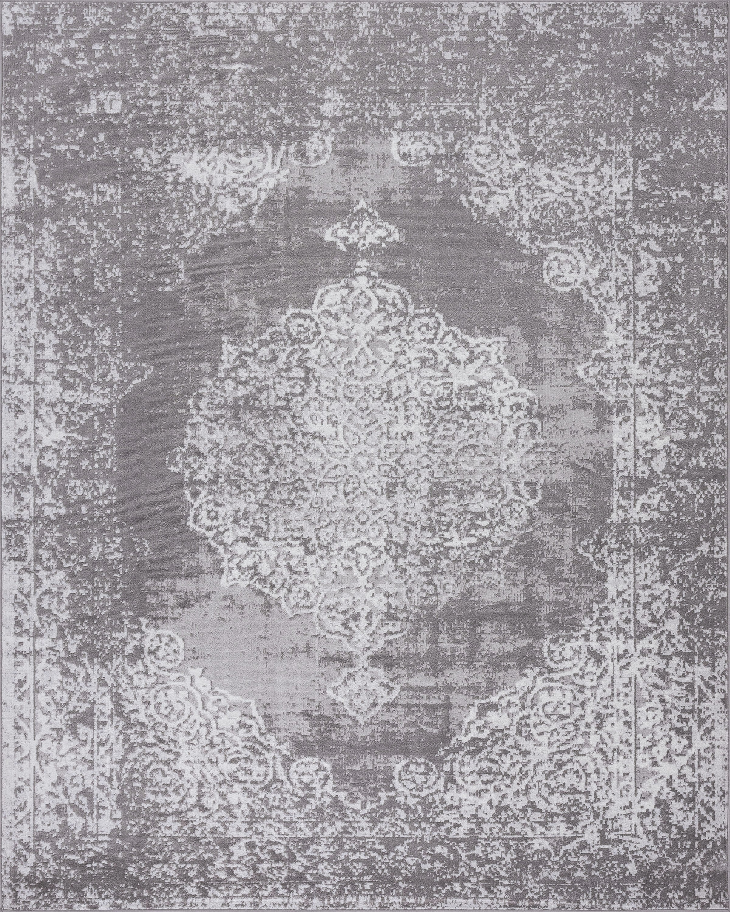 8x10 Modern Gray Large Area Rugs for Living Room | Bedroom Rug | Dining Room Rug | Indoor Entry or Entryway Rug | Kitchen Rug | Alfombras para Salas 7'10'' x 10'2''