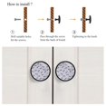 thumbnail image 4 of 4 Pcs Paw Knobs for Kitchen Cabinet Cupboard Dresser Bookcase Drawer Pulls Handles Round Home Decor, 4 of 5