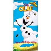 Disney's Frozen Cotton Olaf Beach Towel, 1 Each