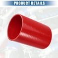thumbnail image 6 of Unique Bargains 4" ID 6" Length 4-Ply Reinforced High Temp Straight Coupler Silicone Reducer Hose Red for Car, 6 of 6