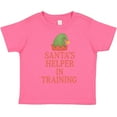 thumbnail image 3 of Inktastic Santa's Helper in Training Christmas Elf Hat Boys or Girls Toddler T-Shirt, 3 of 5