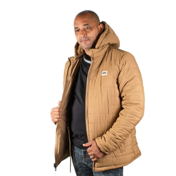 Chamarra Hombre Doble Vista. Doble Estilo: Duvet Y Gabardina