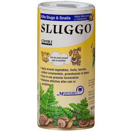 Monterey Sluggo Wildlife Safe Slug and Snail (Best Homemade Slug Killer)