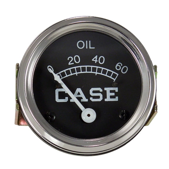 Oil Pressure Gauge (0-60 PSI) Fits Case Tractor O4370AB A31169