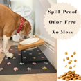 thumbnail image 2 of Dog Mat for Food and Water Absorbent Quick Dry Pet Cat Food Mats for Floors Waterproof Non Slip Rubber Mat for Water Bowl Dispenser Pet Supplies, 2 of 6