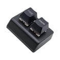 thumbnail image 2 of pitrice Copier-Coller 2 Touches Clavier Rouge Interrupteurs USB Mini 2 Clavier pour Dessiner Noir, 2 of 9