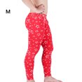 thumbnail image 3 of Jumpingount Ropa interior para hombre, mallas, pantalones de algodón elásticos a la moda, pantalones cómodos, capa base absorbente de sudor, ropa de Ropa interior estrella Roja METRO Jumpingount AP013663-07, 3 of 6