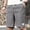 Dark Gray, variant on Viadha Mens Casual Gym Shorts with Pockets Elastic Waist Drawstring Pleated Design Athletic Workout Shorts 5 Inch Inseam for Summer Beach Vocation