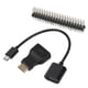 thumbnail image 5 of Juego Extendido 3 En 1, Cabezal De Clavija 40P Micro USB A USB Hembra Para Zero Kit Adaptador Completo De Interfaz Multimedia De Alta Definición Para Microcomputadora, 5 of 7
