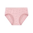 thumbnail image 2 of Mid Rise Panties for Women, Classic Brief or Bikini Cut for Plus Sizes, Soft Waistband & Full Coverage for Day-Long Comfort & Value Pack. Pink L, 2 of 3
