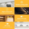 thumbnail image 5 of 2PCS Wireless LED Closet Lights, Dimmable Under Cabinet Lights, Motion Sensor, 3 Lighting Modes, Closet Light for Kitchen, Bedroom, Hallway, Staircase, 5 of 5
