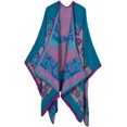 thumbnail image 1 of LinYooLi Poncho Cape Châle Cardigans Mode Hiver pour Femmes, 1 of 9