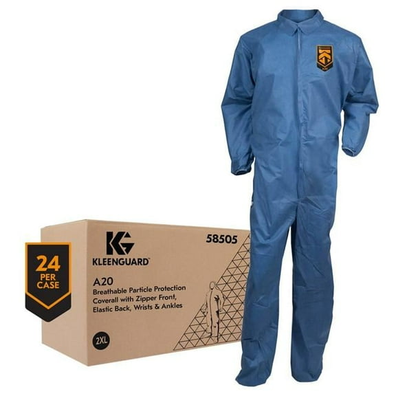 Kleenguard Select Large Coveralls, Denim Blue - 2XL