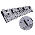 thumbnail image 3 of Foldable 30 Note Glockenspiel Xylophone Wooden Frame Aluminum Bars Educational Percussion Musical Instrument Gift with Carrying Bag, 3 of 6