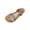 Silver, variant on Womens Sandals Boho Flat Heel Open Toe Summer Trendy Solid Color Elastic Ankle Strap Footwear Sandals Women's Fashionable Casual Versatile Summer Fashion Beach Shoes Gold 6.5